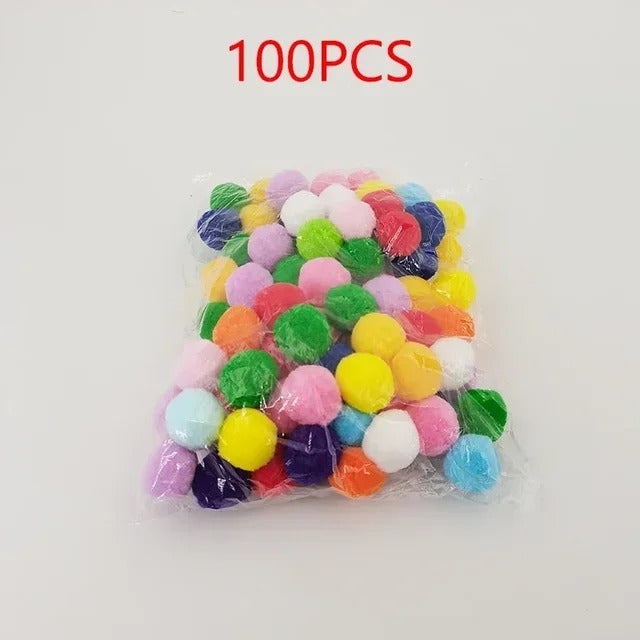 Pet Creative Games Mini Pompoms Toy