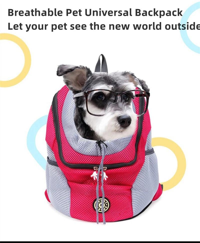 Carrying Pet Cat Dog Backpack Out Walking Travel Portable Transport Bag Animal Backpack for Small Dogs&nbsp;