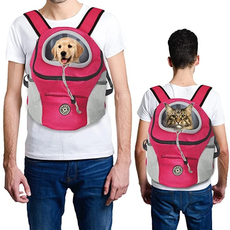 Carrying Pet Cat Dog Backpack Out Walking Travel Portable Transport Bag Animal Backpack for Small Dogs&nbsp;