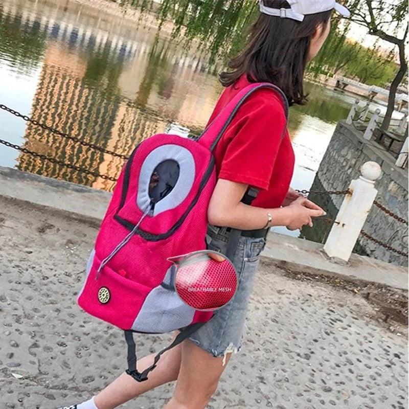 Carrying Pet Cat Dog Backpack Out Walking Travel Portable Transport Bag Animal Backpack for Small Dogs&nbsp;