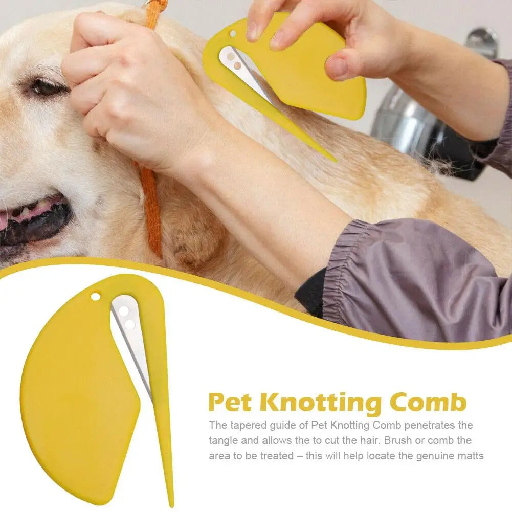 Pet Open Knot Comb