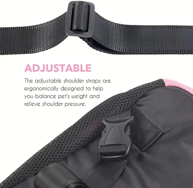 Pet Dog Backpack Mesh Carriers Bag Outdoor Travel Backpack Breathable Portable Carrier for Cats Small Dogs Puppy Carrying Bags