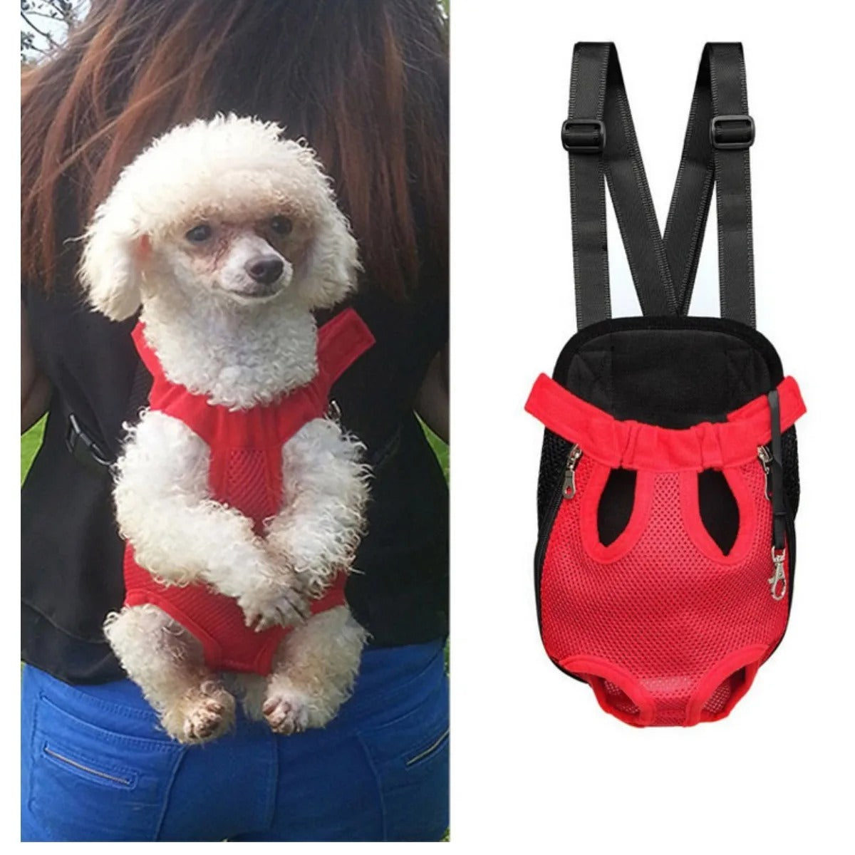 Pet Dog Backpack Mesh Carriers Bag Outdoor Travel Backpack Breathable Portable Carrier for Cats Small Dogs Puppy Carrying Bags