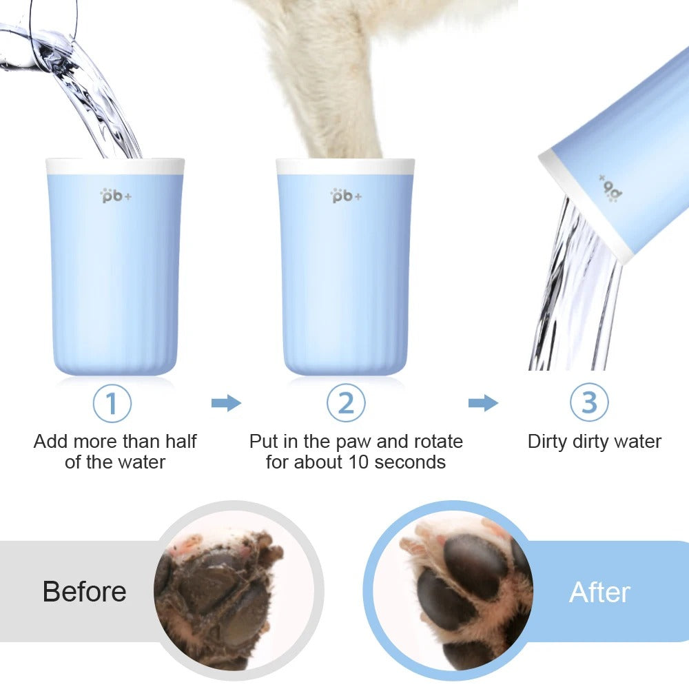 Dog Paw Cleaner Cup