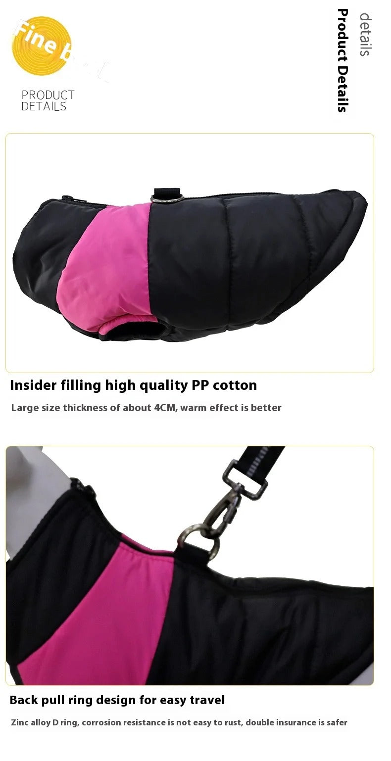 Puppy Waterproof Jacket Vest Raining Coat