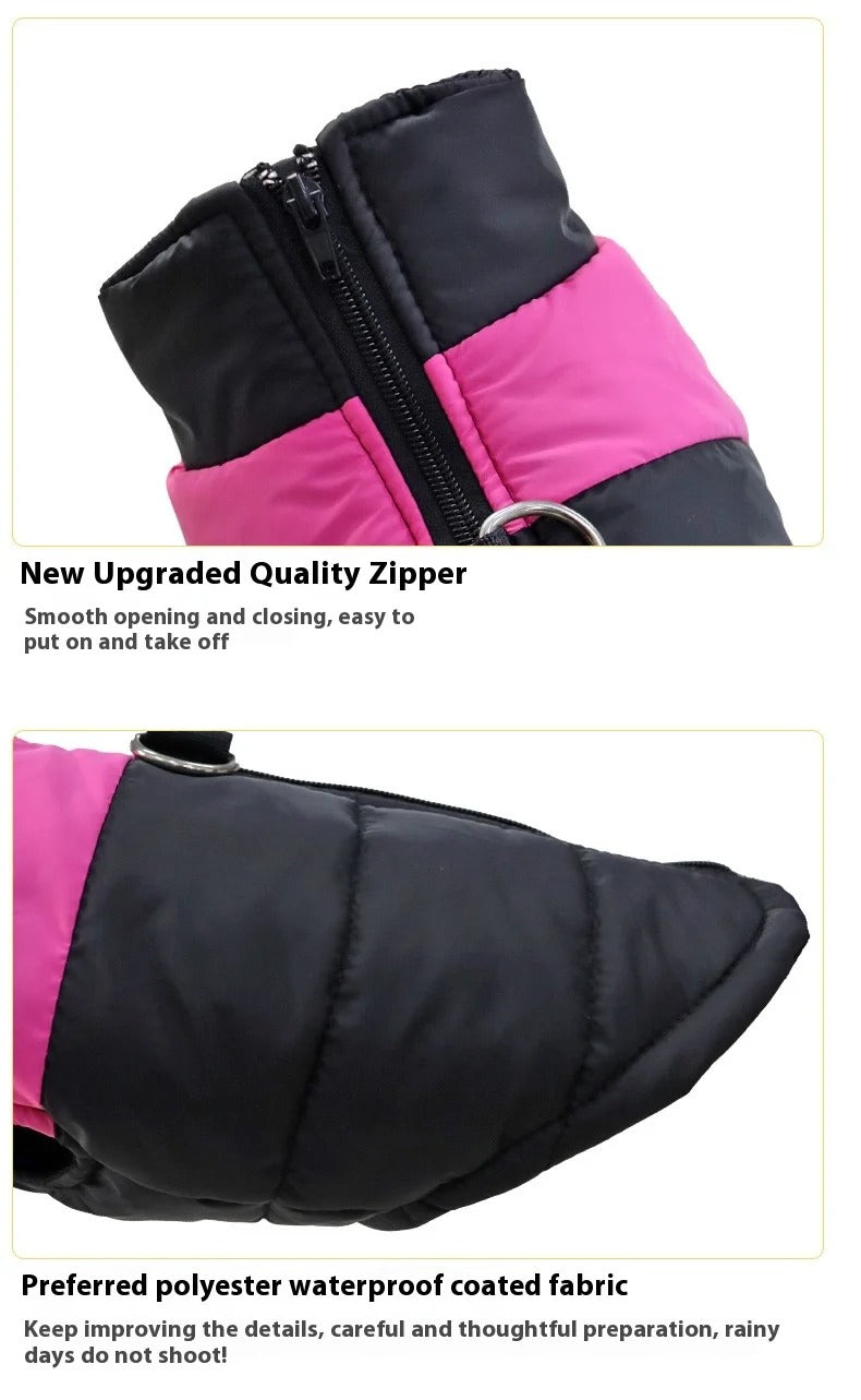 Puppy Waterproof Jacket Vest Raining Coat