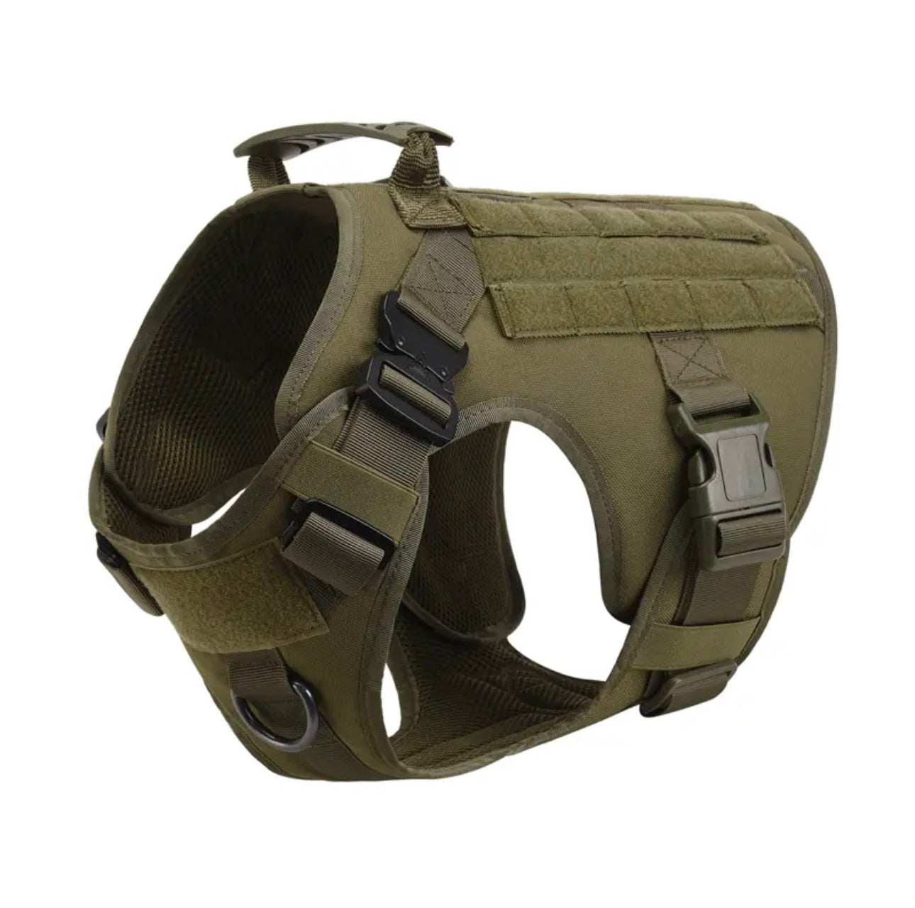 Tactical Military Vest Pet Training Dog Harness and Leash Set For All Breeds Dogs