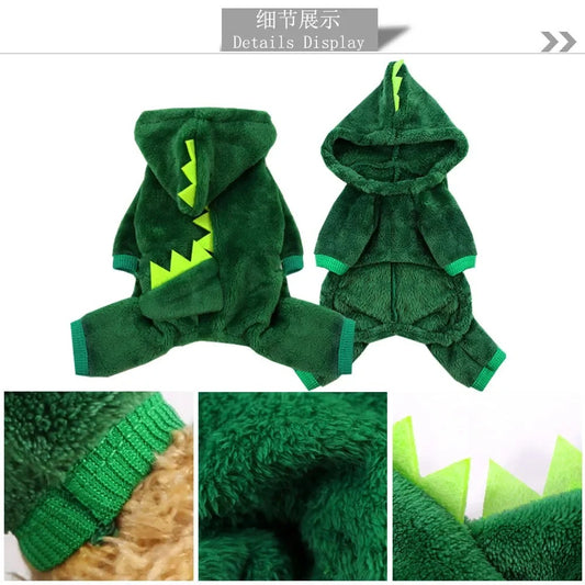 Pet Dragon Costume Jumpsuits Pajamas Clothes