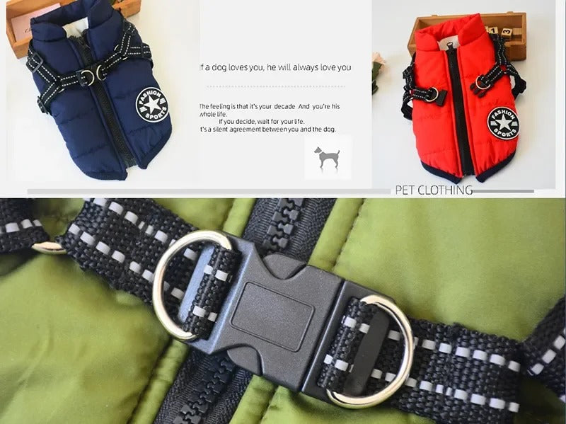 Waterproof Warm Winter Jacket for Dogs